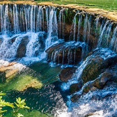 Baignade à la cascade de la vis - Hérault