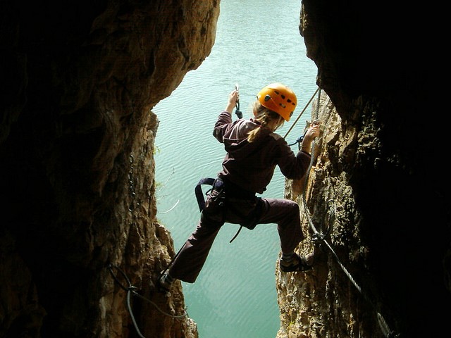 Via Ferrata, excursion dans l'Hérault