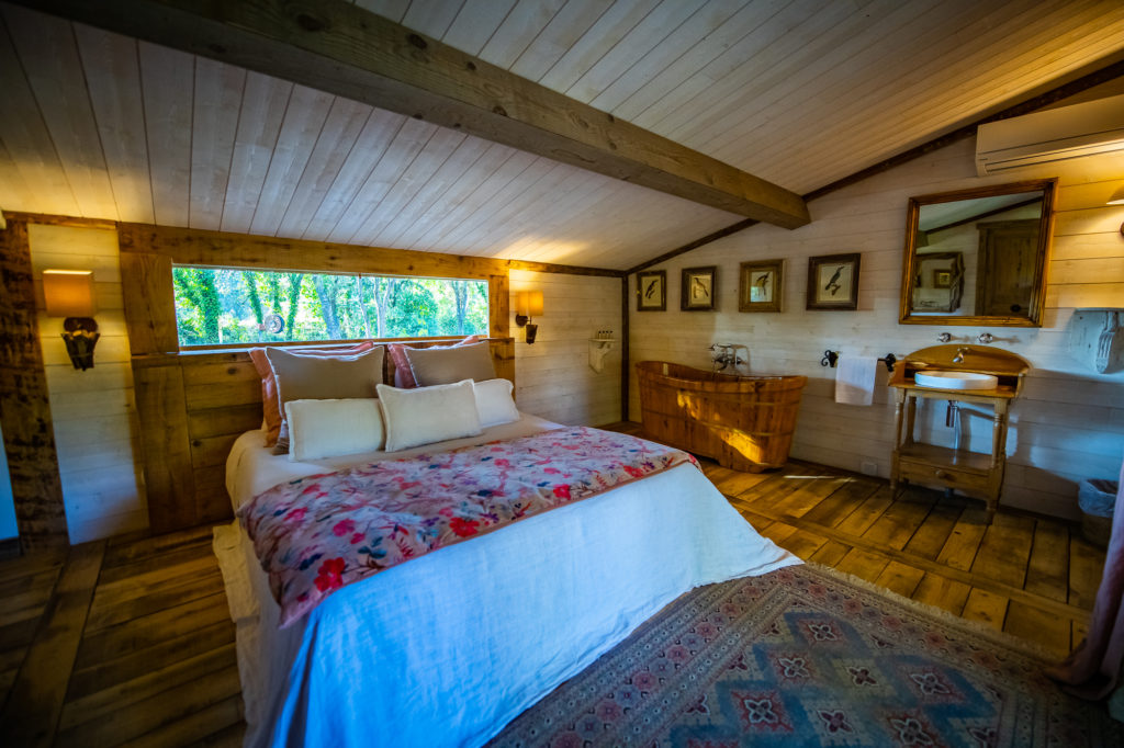 Chambre Jacaranda à la Villa Vanille